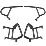 LOBOO Stainless Steel Cylinder Head Guards for BMW R1250GS / ADV / R / RS | Maintenance-Friendly 25mm Crash Bars