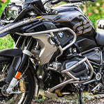 LOBOO Stainless Steel Cylinder Head Guards for BMW R1250GS / ADV / R / RS | Maintenance-Friendly 25mm Crash Bars