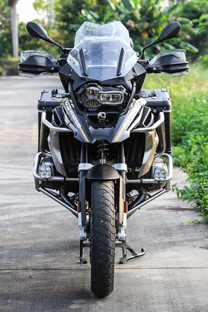 LOBOO Stainless Steel Cylinder Head Guards for BMW R1250GS / ADV / R / RS | Maintenance-Friendly 25mm Crash Bars