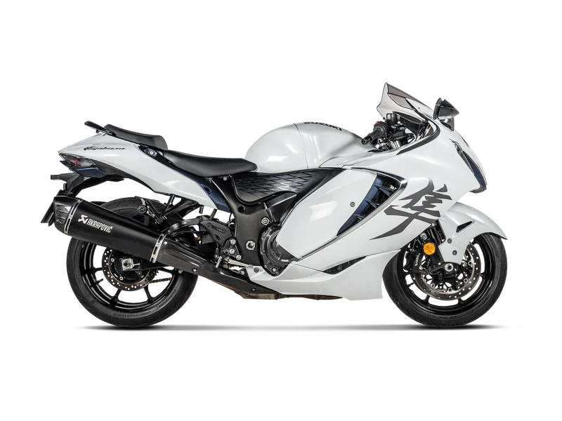 S-S13SO4-HRAATBL/1 | AKRAPOVIC | Suzuki GSX-1300R Hayabusa 2025-26 | Slip-On Line (Titanium)