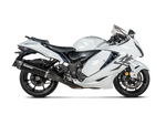 S-S13SO4-HRAATBL | AKRAPOVIC EXHAUST | Suzuki GSX-1300R Hayabusa 2025-2026 Titanium Slip-On Line Exhaust System