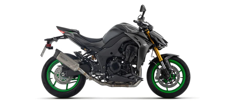 77507PK | ARROW EXHAUST | Kawasaki Z1100SX 2025-26 | Indy Race EVO Titanium silencer with carby end cap