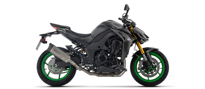 77507PK | ARROW EXHAUST | Kawasaki Z1100SX 2025-26 | Indy Race EVO Titanium silencer with carby end cap