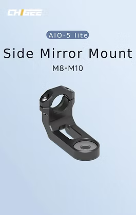 Chigee | Rearview Mirror Mounting Bracket 17mm Ball Head Rearview Mirror Pipe Clamp