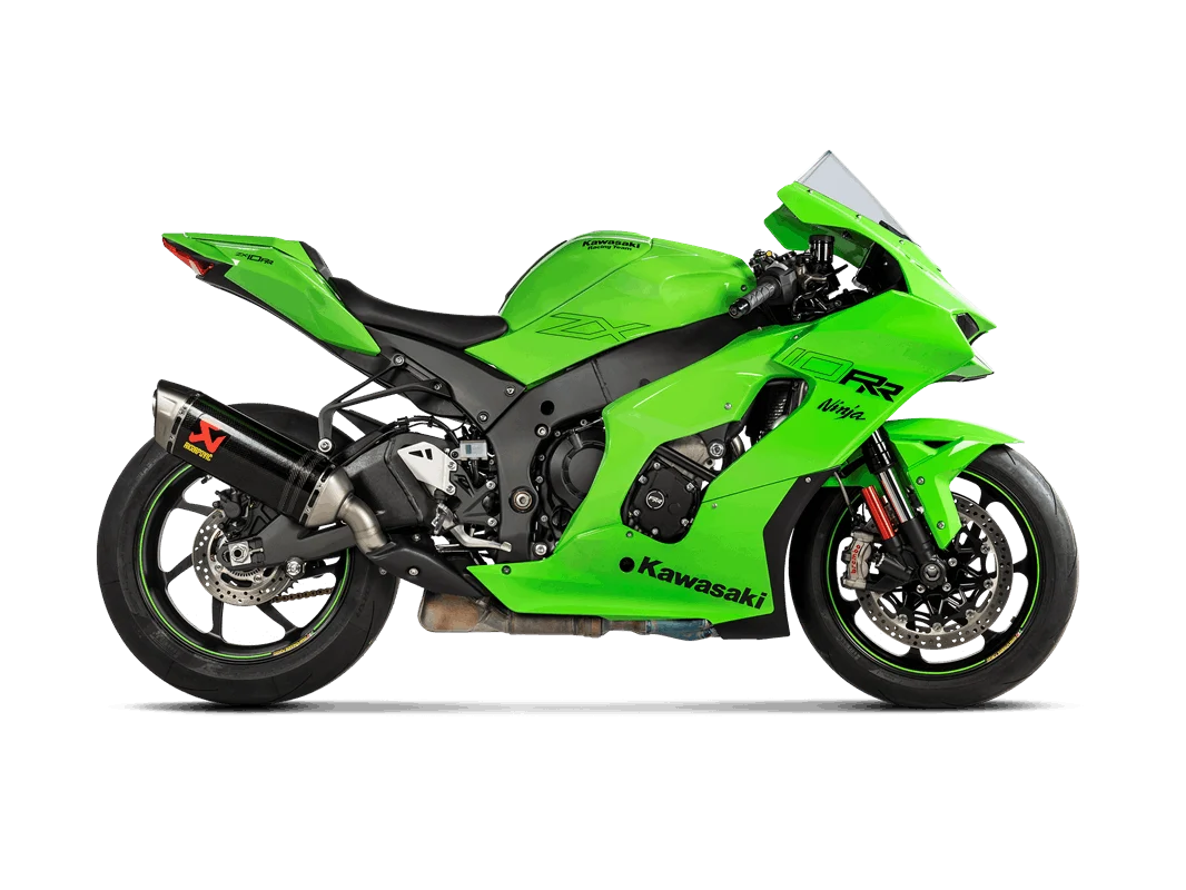 AKRAPOVIC | AKRAPOVIC Kawasaki ZX-10R 2021-2025 Carbon Slip-On Line Exhaust System-S-K10SO27-HRC
