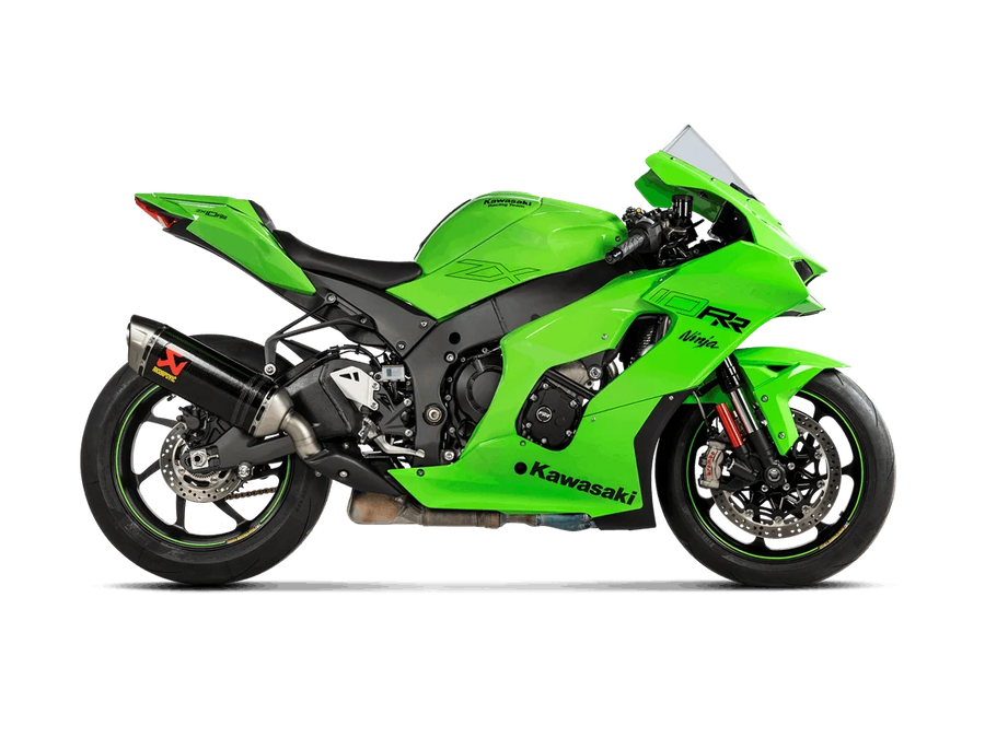 AKRAPOVIC | AKRAPOVIC Kawasaki ZX-10R 2021-2025 Carbon Slip-On Line Exhaust System-S-K10SO27-HRC