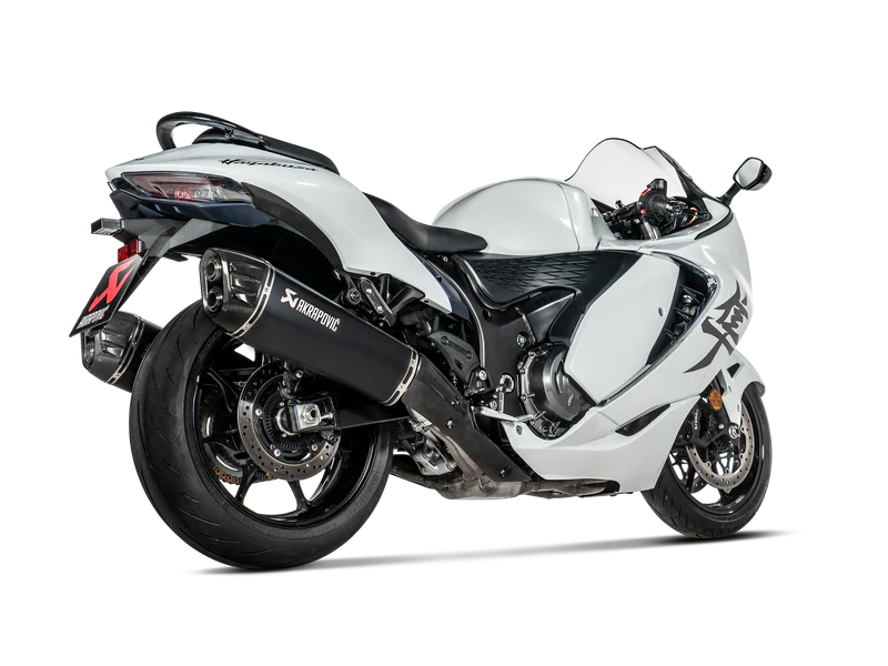 S-S13SO4-HRAATBL/1 | AKRAPOVIC | Suzuki GSX-1300R Hayabusa 2025-26 | Slip-On Line (Titanium)