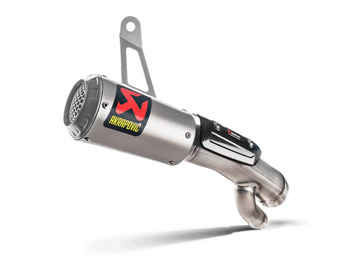 AKRAPOVIC | BMW S 1000 RR 2017-2018 - Slip-On Line (Titanium) - Shorty | S-B10SO8-CUBT