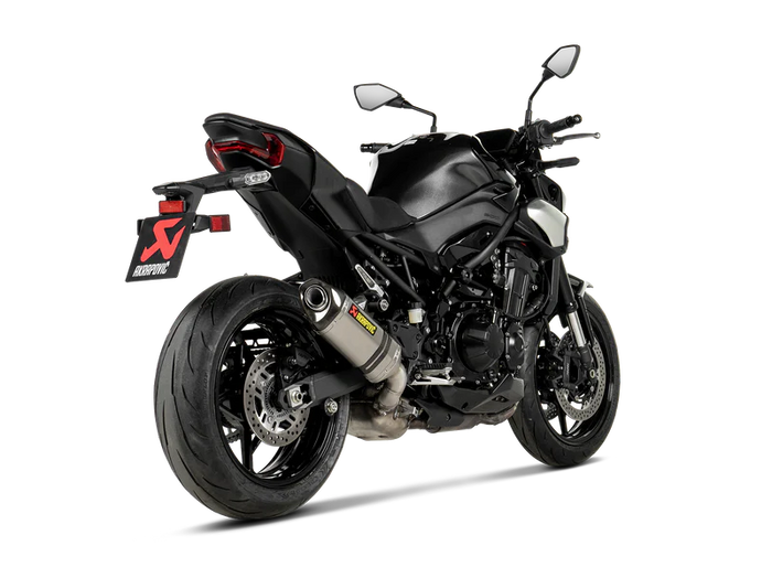 AKRAPOVIC | Kawasaki Z900 2025-26 Slip-On Line (Titanium) | S-K9SO11-HZT
