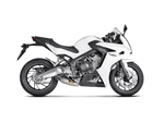 S-H6R11-AFT | ARAPOVIC | Honda CBR 650 R 2019-2023 Racing Line (Titanium)