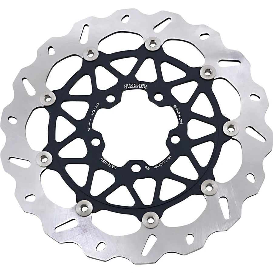 Galfer | Galfer Fixed Wave Rear Brake Rotor Disc for Kawasaki ZX-10R / ZX-6R