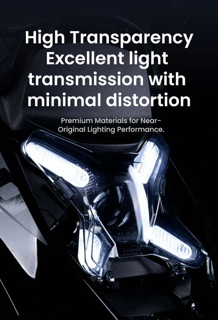 Loboo Headlight Protective Cover - BMW R1300 GS - Light Gray (CDBH131LG)