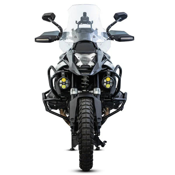 Loboo Headlight Protective Cover - BMW R1300 GS - Chrome (CDBH131CP)