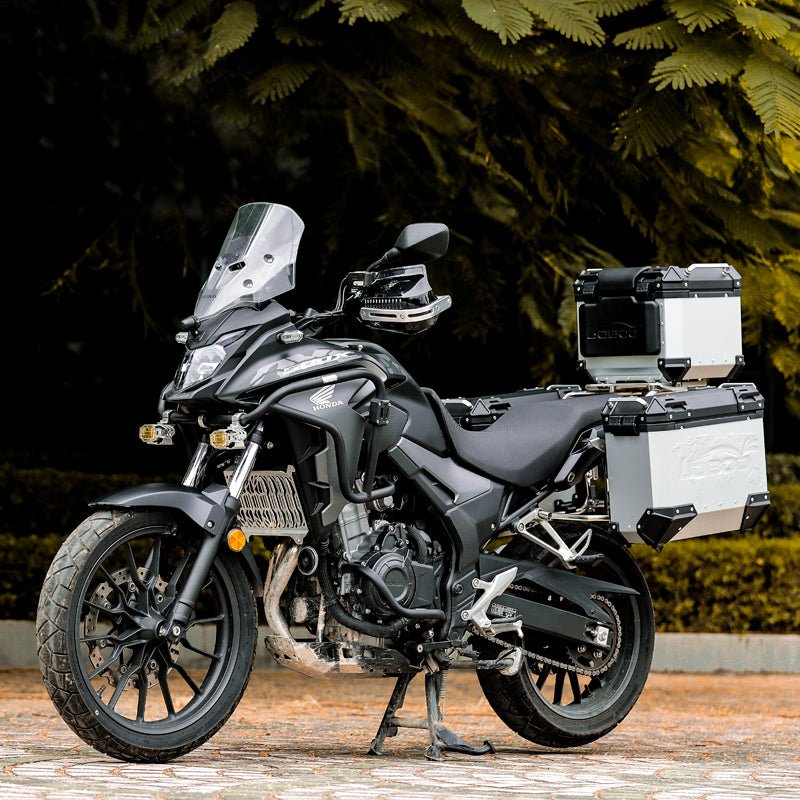 11.6.01292.002.01 | Loboo | Honda CB500X CB400X NX400 NX500 Side Case Rack | LOBOO JP29B | Fits P35L-BK P35R-BK P35L-SL P35R-SL