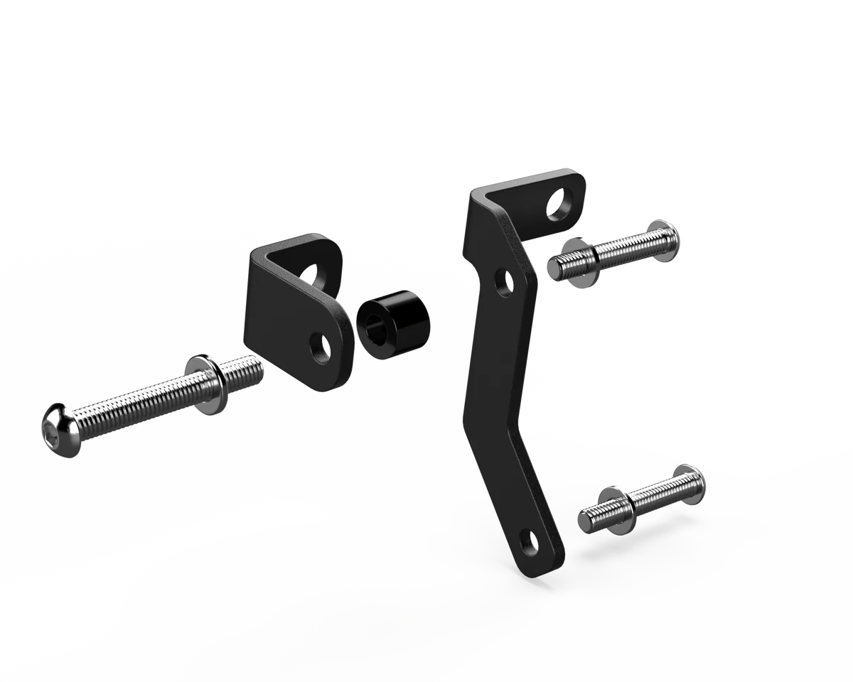 DENALI Split Horn Mount - BMW R1300GS & R1300GS Adventure