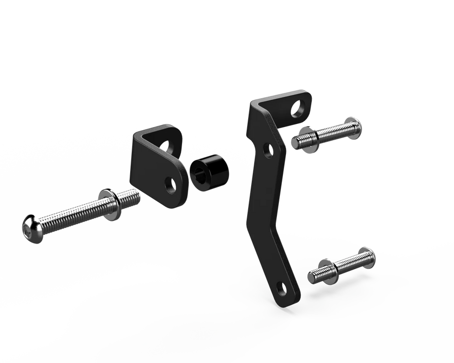 DENALI Split Horn Mount - BMW R1300GS & R1300GS Adventure