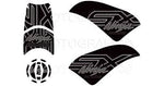 Kawasaki Ninja 1000SX 2020 - 2023 Motorcycle Knee / Tank Paint Protector Scratch Protection KK023KS Product no.: KK023KS