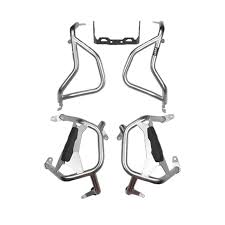 LOBOO Upper and lower crash bars for BMW R1300GS (2023-) silver