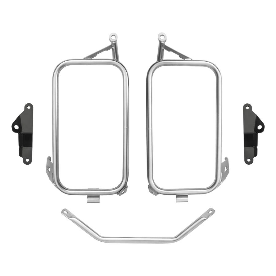 JP151B  | LOBOO | Side Case Rack for BMW R1300GS Adventure | Fits PIKE TRACKER & CONQUEROR Cases, WANDERER Waterproof Bags