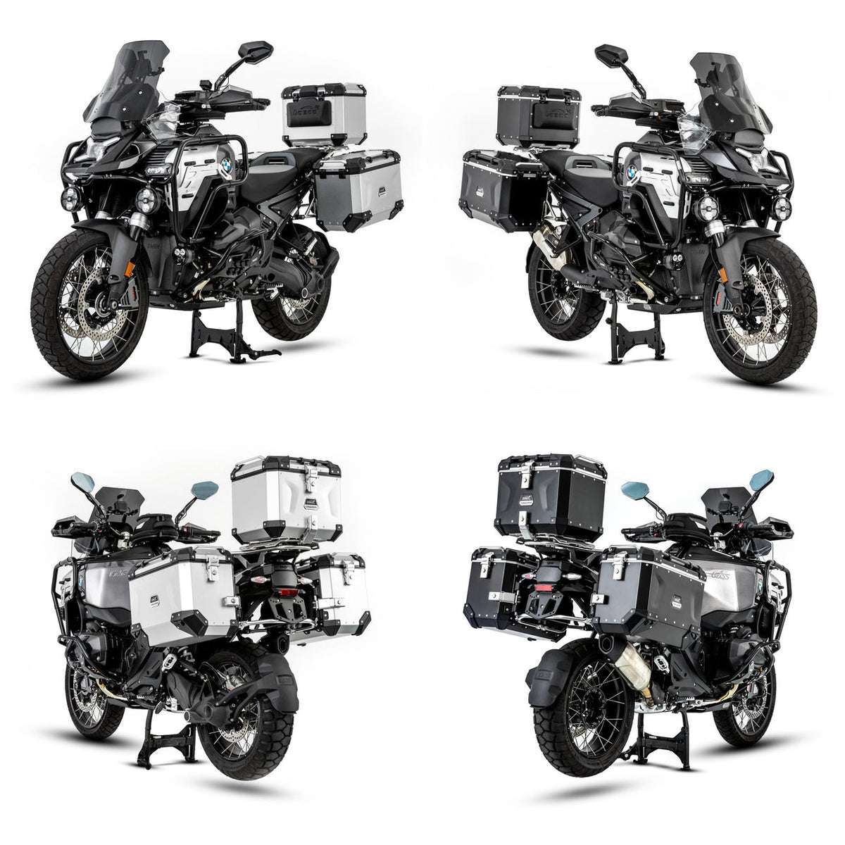 JP151B  | LOBOO | Side Case Rack for BMW R1300GS Adventure | Fits PIKE TRACKER & CONQUEROR Cases, WANDERER Waterproof Bags