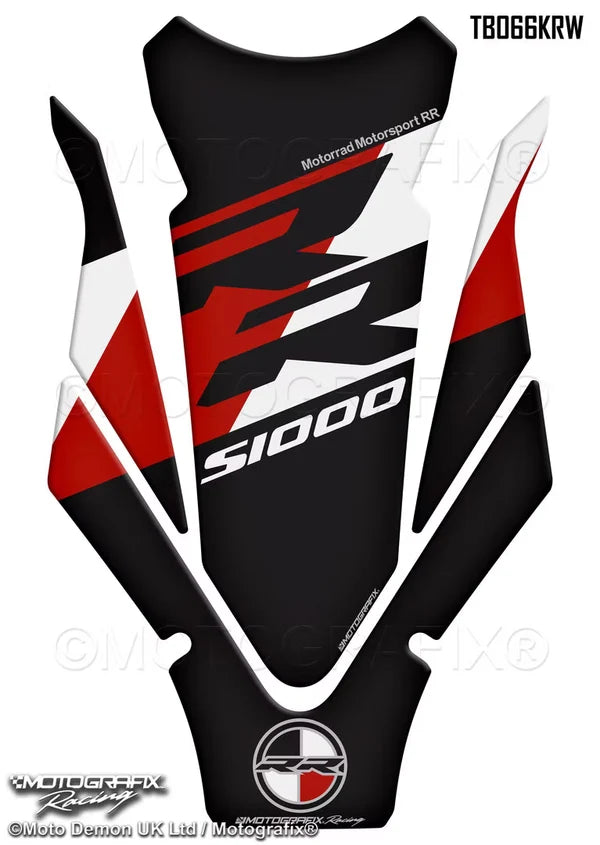 BMW S1000RR 2023 - 2024 Motorcycle Tank Pad Protector Motografix 3D Gel TB066KRW