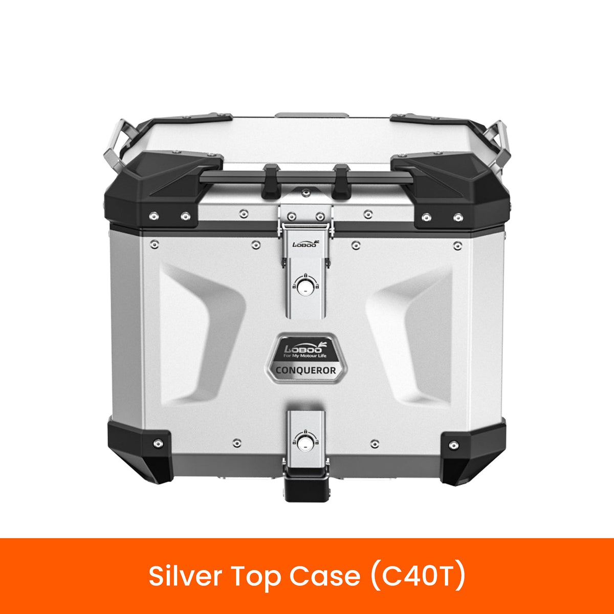 LOBOO | LOBOO CONQUEROR Aluminum Motorcycle Luggage System | BMW R1300GS / R1300GS Adventure