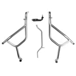 LOBOO | LOBOO Crash Bar for Ducati Desert X (2023+) | 304 Stainless Steel Engine Guard & Aux Light Mount