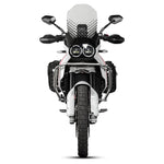 LOBOO | LOBOO Crash Bar for Ducati Desert X (2023+) | 304 Stainless Steel Engine Guard & Aux Light Mount