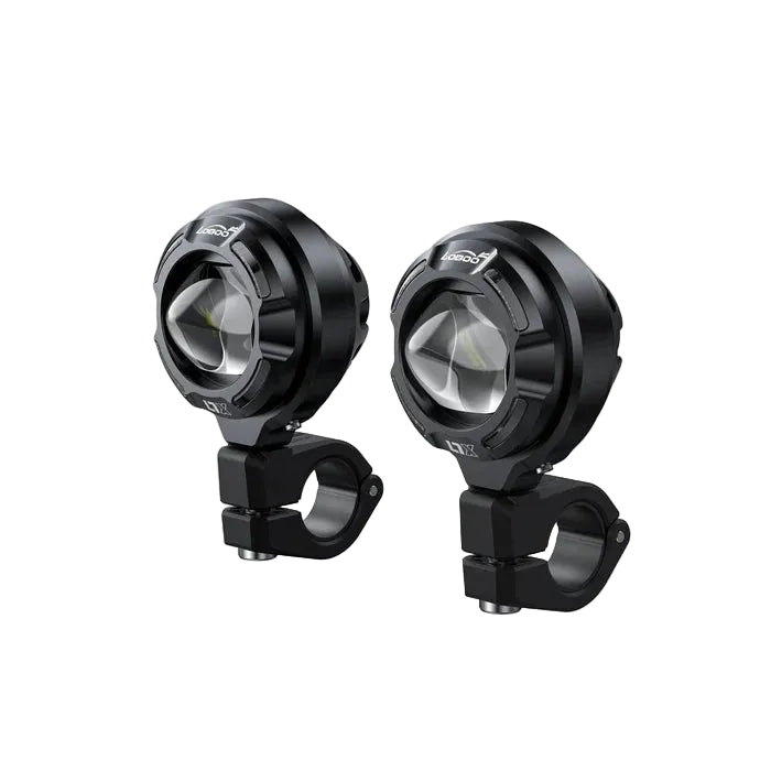 LOBOO | LOBOO L7X High & Low Beam Motorcycle Auxiliary Light Kit (12,000 Lumens)