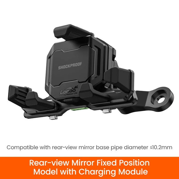 LOBOO | PH06  Phone Holder  Rearview Mirror Version with Charging Module