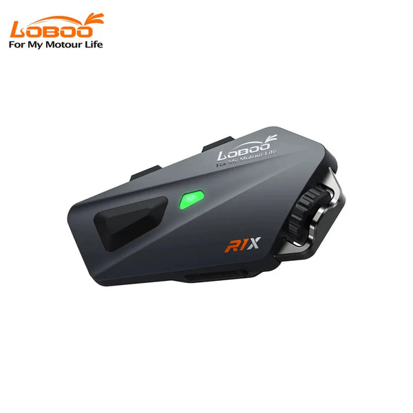 LOBOO | LOBOO R1X Motorcycle Helmet Headset - 45mm Speakers & CVC Noise Cancellation
