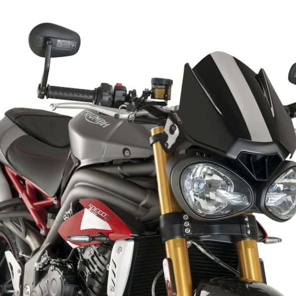 Naked New Generation Sport Windshield - Triumph Street Triple 765 R/RS / Speed Triple 1050 - Puig