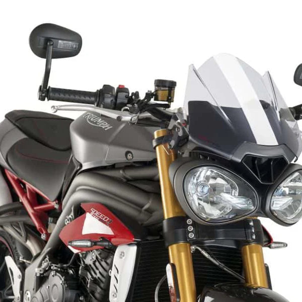 Naked New Generation Sport Windshield - Triumph Street Triple 765 R/RS / Speed Triple 1050 - Puig