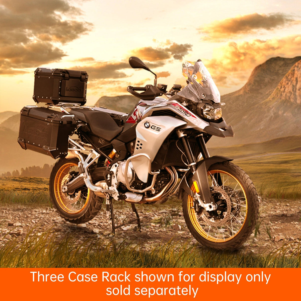 11.6.01031.004.01 | Loboo | BMW F750GS F800GS F850GS F850GS Adventure F900GS Adventure Top Case Rack (Enhanced) | LOBOO JP031WPRO | Fits P45T P36T T36T C40T