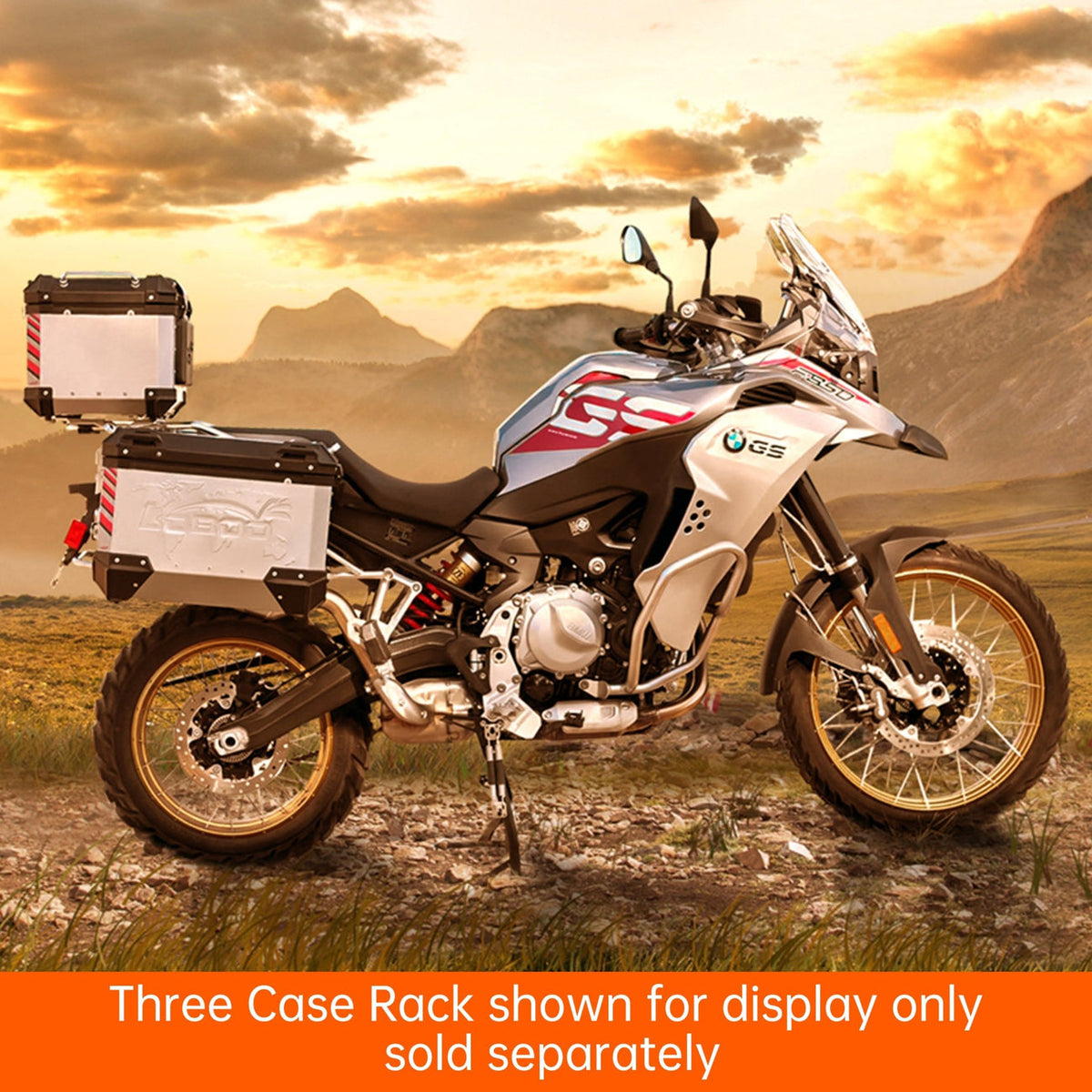 11.6.01031.004.01 | Loboo | BMW F750GS F800GS F850GS F850GS Adventure F900GS Adventure Top Case Rack (Enhanced) | LOBOO JP031WPRO | Fits P45T P36T T36T C40T