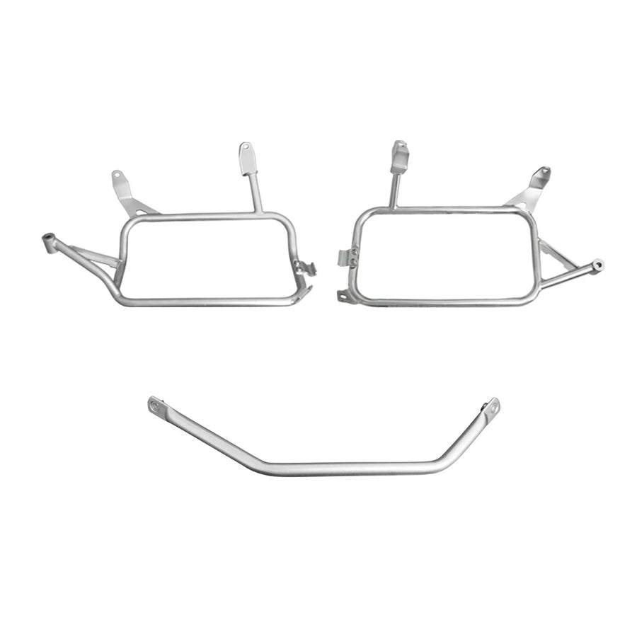 11.6.01071.004.01  | Loboo | BMW R1200GS | R1200GS Adventure | R1250GS | R1250GS Adventure Side Case Rack | LOBOO JP071B | Fits P45L P38R C45L C38R & Wanderer BCB3040TBK