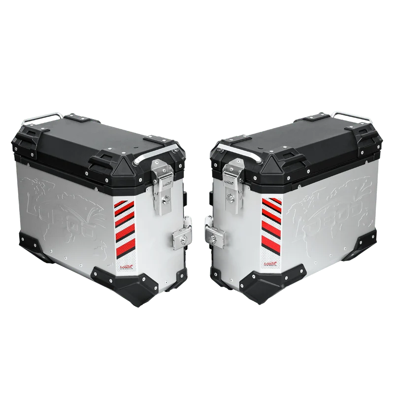LOBOO | BMW R1300GS/R1300GS ADV Aluminum Case System | LOBOO PIKE TRACKER Series