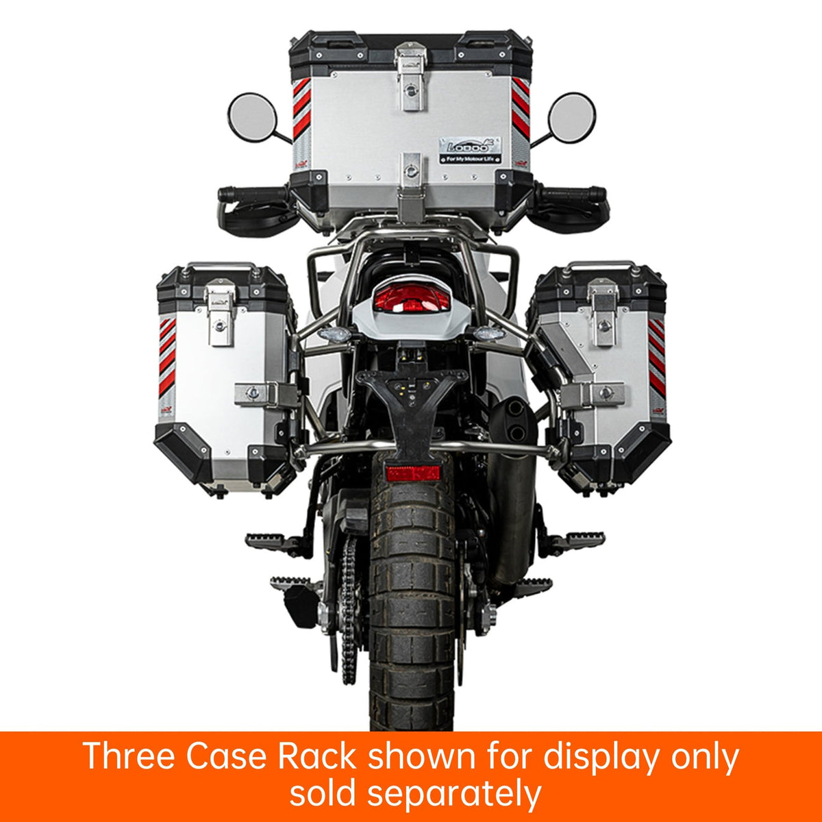 11.6.01581.002.01 | Loboo | Ducati Desert X Side Case Rack | LOBOO JP581B PIKE TRACKER Series
