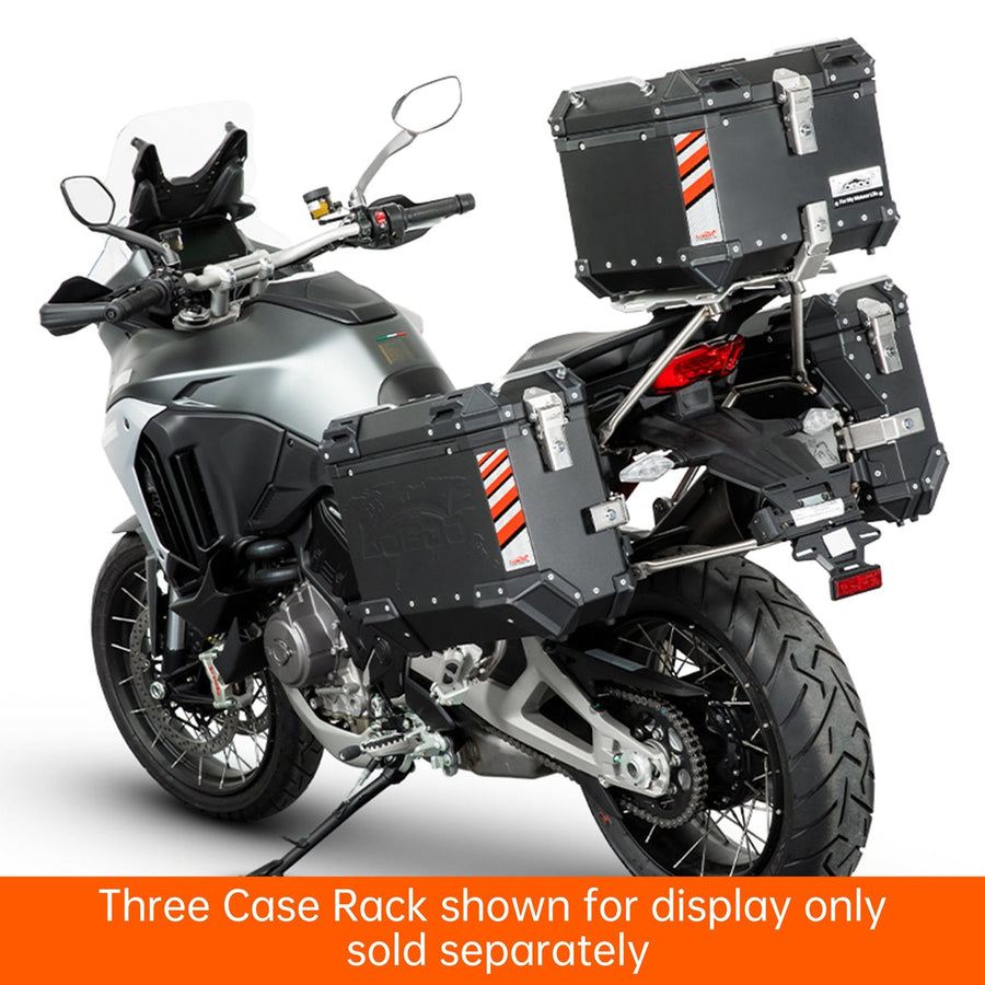 11.6.01921.002.01 | Loboo | Ducati Multistrada V4S Side & Top Case Rack System | LOBOO JP571BW