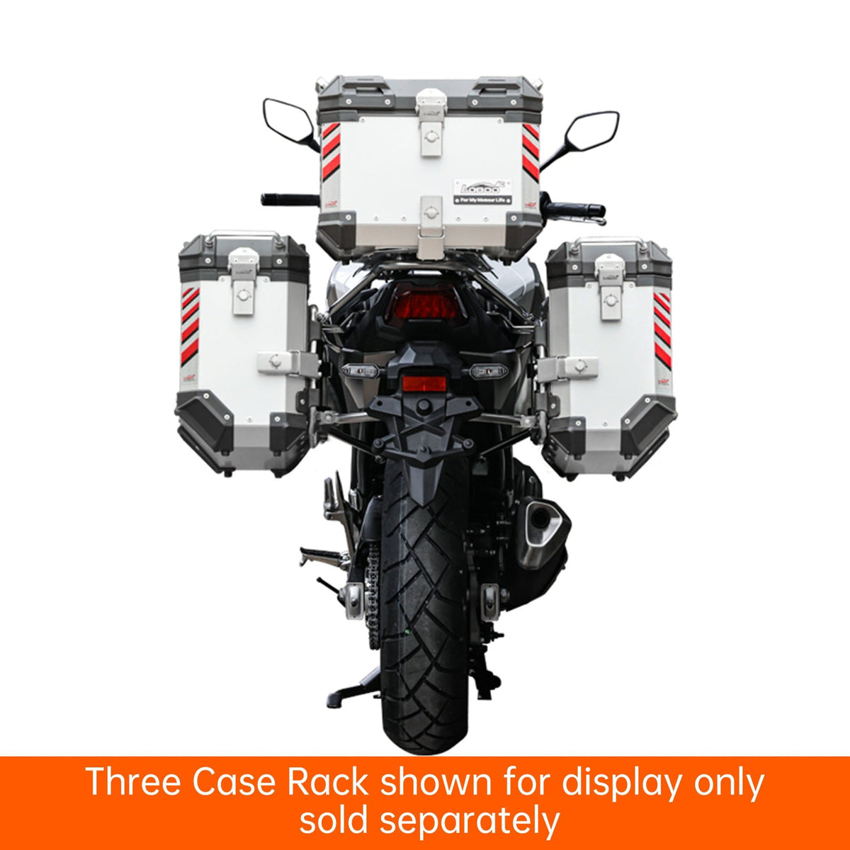 11.6.01303.051.01 | Loboo | Honda NC750X Side Case Rack & Top Case Rack | LOBOO JP303BW | Fits P35L P35R BCB4040TBK & P45T P36T T36T C40T