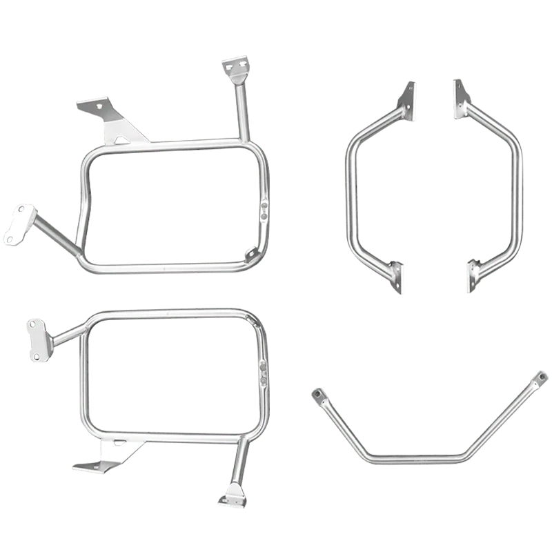 11.6.01332.001.01 | Loboo | Honda X-ADV 750 Side Case Rack | LOBOO JP332B | Fits P35L-BK P30R-BK P35L-SL P30R-SL & Wanderer BCB3040TBK