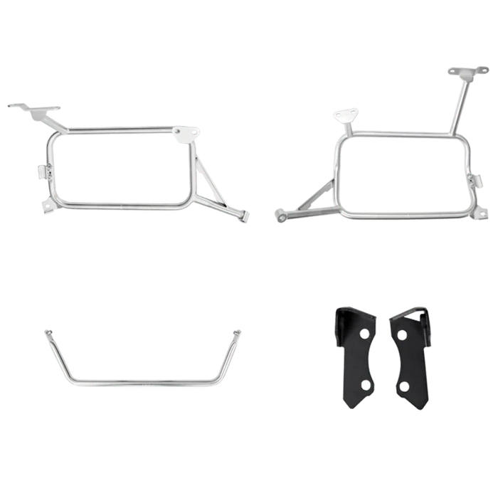 10.6.01251.002.01 | LOBOO | KTM 1290 Super Adventure PIKE TRACKER Series Aluminum Side Cases & Top Case