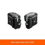 LOBOO | LOBOO CONQUEROR Aluminum Case System | C35L+C30R Side / C40T Top | Fits Aprilia, BMW, CFMOTO, DUCATI, Honda, KTM & More