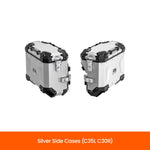 LOBOO | LOBOO CONQUEROR Aluminum Case System | C35L+C30R Side / C40T Top | Fits Aprilia, BMW, CFMOTO, DUCATI, Honda, KTM & More