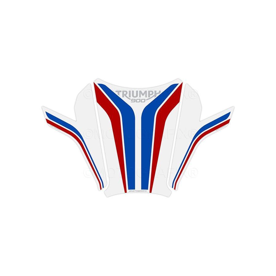 Triumph Tiger 900 2020 - 2021 Motorcycle Tank Pad Protector Motografix 3D Gel TT038RWB