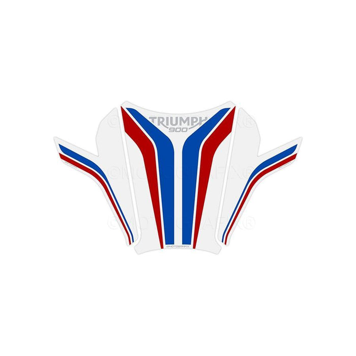 Triumph Tiger 900 2020 - 2021 Motorcycle Tank Pad Protector Motografix 3D Gel TT038RWB