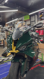 AXXON | BMW S1000RR British Racing Green & Gold Body Kit (2023–2026 Fitment)