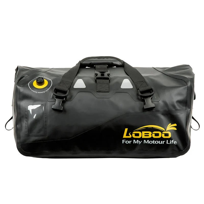 LOBOO | LOBOO 40L/50L Motorcycle Tail Bag – Upgraded PVC Luggage Bag