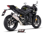 3-1 stainless steel full exhaust system, with SC1-X carbon exhaust STREET TRIPLE 765 (2024 – 2026) – EURO 5+ (Copy)