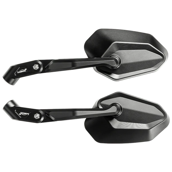Loboo RM03 Motorcycle Foldable Rearview Mirror – Pair